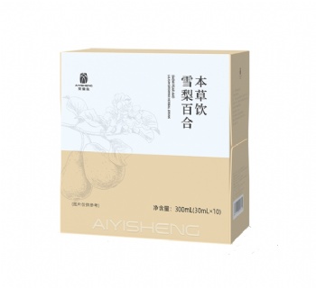 AiYiSheng Snow Pear and Lilium Brownii Herbal Drink