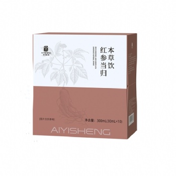 AiYiSheng Red Ginseng and Angelica Sinensis Herbal Drink